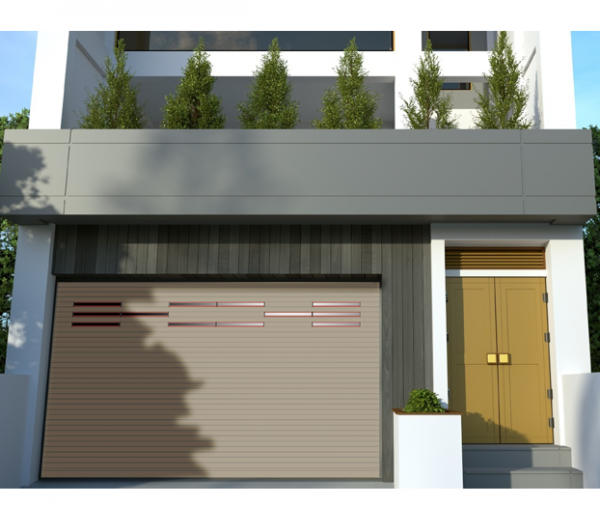 So sánh cửa cuốn khe thoáng và cửa cuốn tấm liền